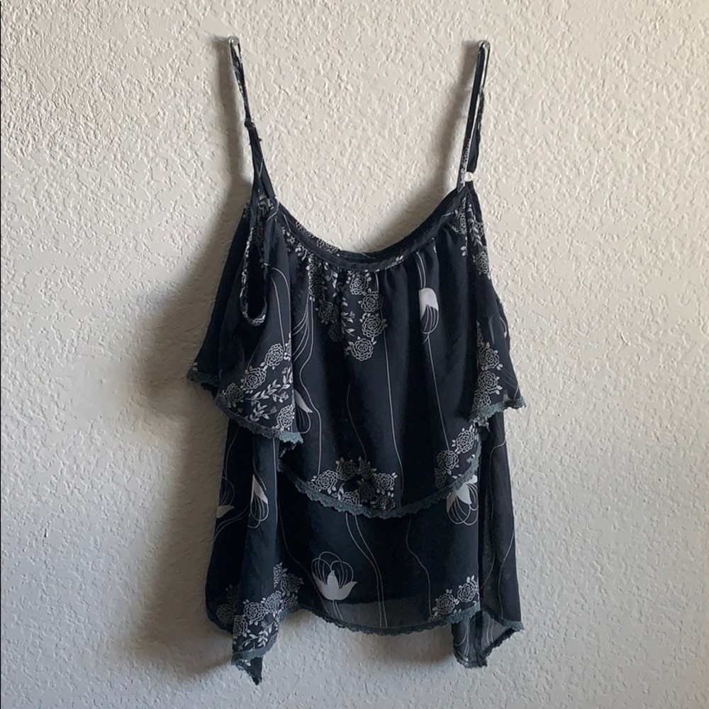 Gray Blouse - Picture 2 of 2